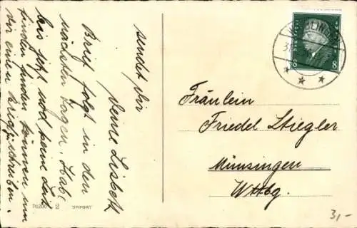 Ak Glückwunsch Neujahr, Zwerge, Uhr