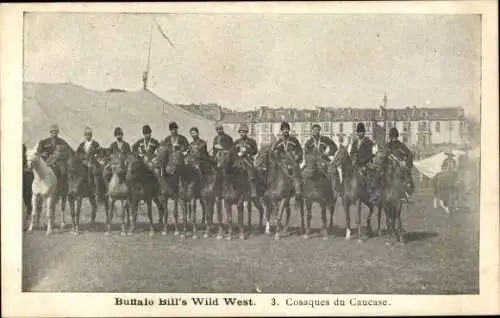 Ak Buffalo Bill's Wild West, Cosaques du Caucase