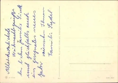 Ak Frohe Weihnachten, Jesuskind in der Wiege, Maria