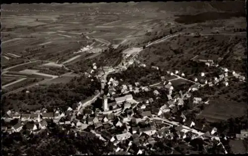 Ak Bergfelden Sulz am Neckar, Fliegeraufnahme