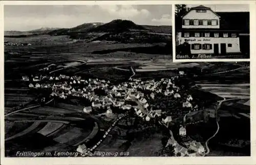 Ak Frittlingen in Württemberg, Fliegeraufnahme, Lemberg, Gasthaus zum Felsen