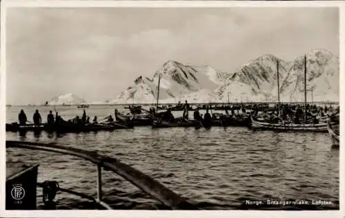 Ak Lofoten Norwegen, Smaagarnfiske