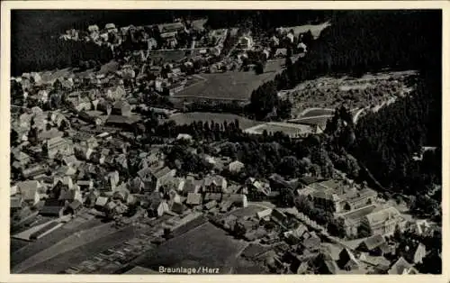 Ak Braunlage im Oberharz, Luftbild