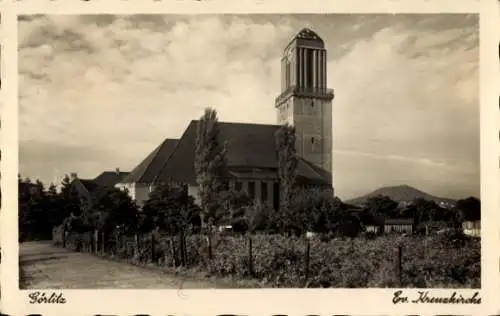 Ak Görlitz in der Lausitz, Kreuzkirche