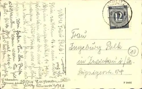 Ak Görlitz in der Lausitz, Kreuzkirche
