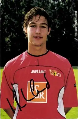 Autogrammkarte Andreas Ruhmland, 1. FC Union, BSR, saller, Autogramm