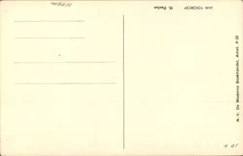 Künstler Ak Toorop, J., H. Paulus