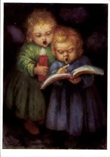 Künstler Ak Spötl, Maria, Festprobe