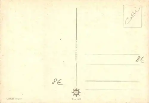 Ak Teddybär fährt Roller, Spielzeug