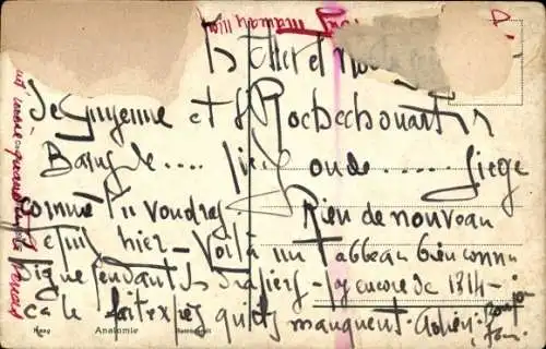 Künstler Ak Rembrandt, Anatomie