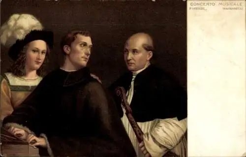 Künstler Ak Barbarelli, Concerto Musicale