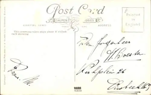 PC 1st Life Guards Changing Guard at Whitehall