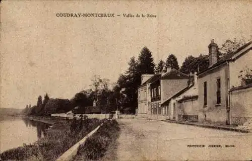 CPA Coudray Montceaux Essonne, Vallée de la Seine