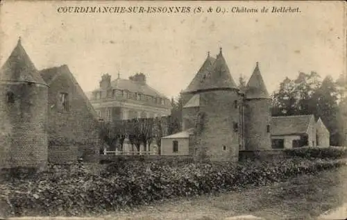 CPA Courdimanche sur Essonne Essonne, Château de Bellebat