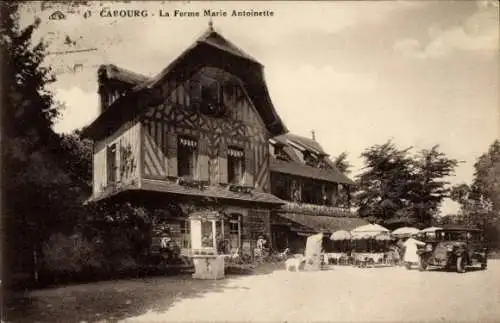 Ak Cabourg Calvados, Ferme Marie Antoinette