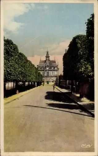 Ak Corbeil Essonnes Essonne, Avenue Aimée Darblay, Rathaus