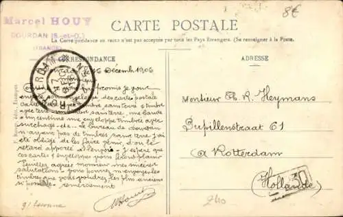 CPA Dourdan-Essonne, Rue de Chartres