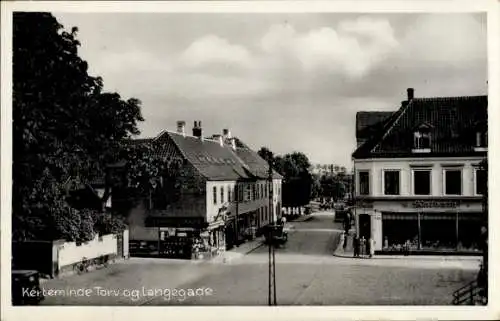 Ak Kerteminde Dänemark, Kerteminde Torv, Langegade