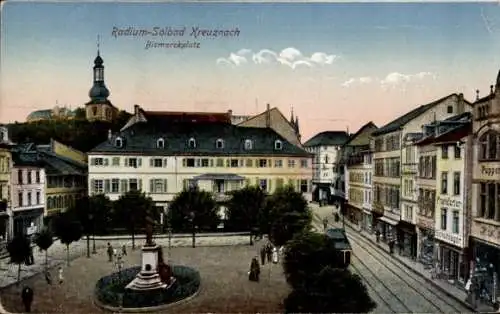 Ak Bad Kreuznach, Bismarckplatz