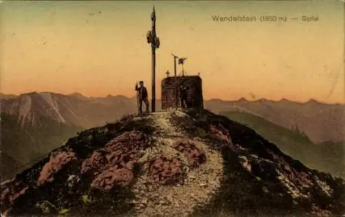 Ak Wendelstein in Mittelfranken, Gipfel