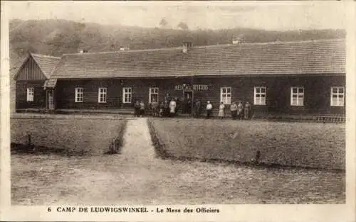 CPA Ludwigswinkel dans le Palatinat, Le Mess des Officiers