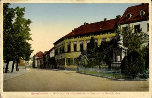 Ak Germersheim in Rheinland Pfalz, Hauptstraße