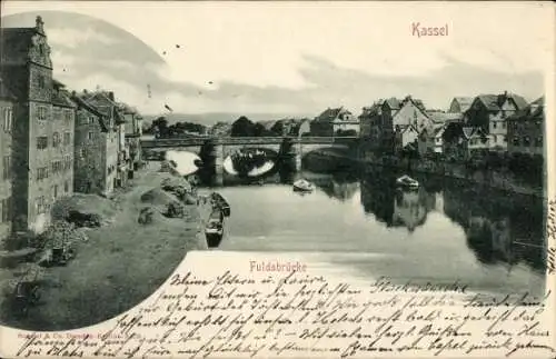 Ak Kassel in Hessen, Fuldabrücke