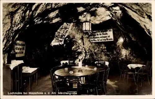 Ak Mayschoß an der Ahr, Lochmühle, Märchengrotte