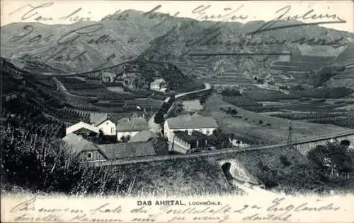 Ak Altenahr im Ahrtal, Engelsley, Berglandschaft, Weinberge, Häuser, Bahnlinie