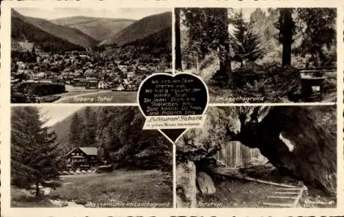 Ak Tabarz im Thüringer Wald, Massemühle im Lauchagrund, Massenmühle, Tabarz-Total, Lauchagrund...