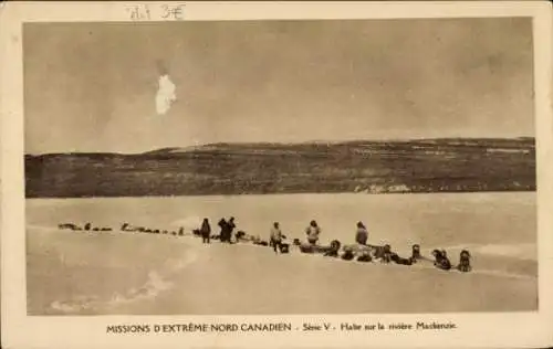 Ak Labrador Neufundland Kanada, Missions d Extreme Nord Canadien, Rivière Mackenzie