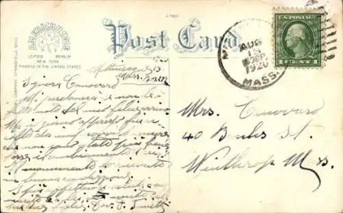 Ak Springfield Massachusetts USA, Worthy Hotel