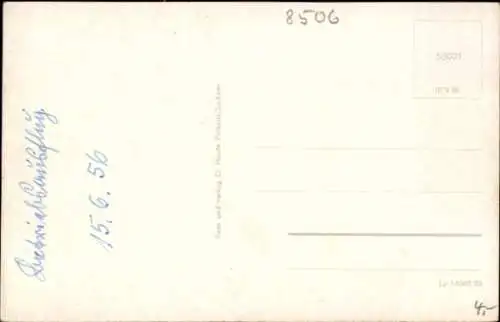 Ak Ohorn in Sachsen, Dorfplatz