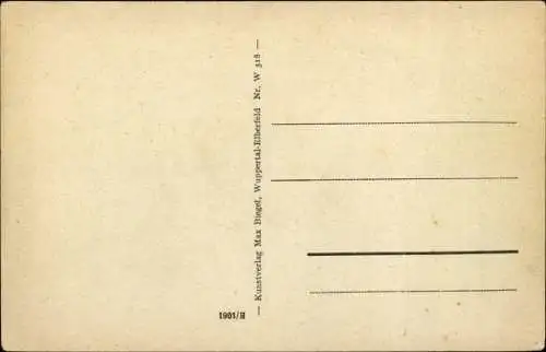 Ak Elberfeld Wuppertal, Döppersberg, Straßenbahn, Häuser im Jugendstil