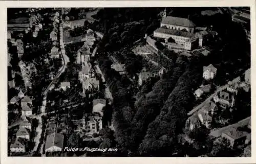 Ak Fulda in Hessen, Fliegeraufnahme