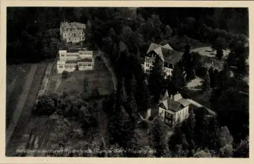 Ak Friedrichroda im Thüringer Wald, Fliegeraufnahme