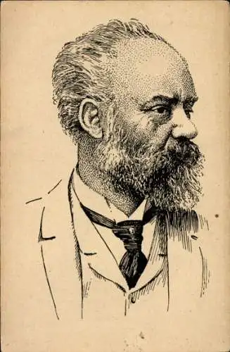 Künstler Ak Komponist Antonín Dvořák, Portrait