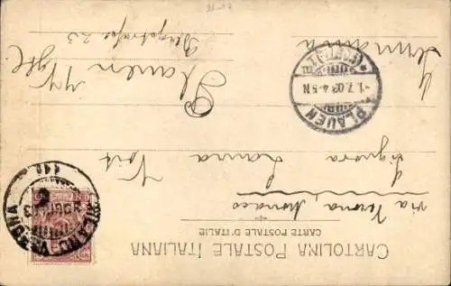 Ak Geistlicher mit Zeitung, Portrait