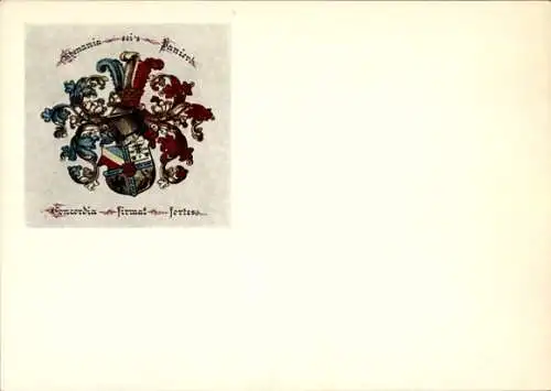 Studentika Ak Tübingen, Corps Rhenania, Wappen, KSCV