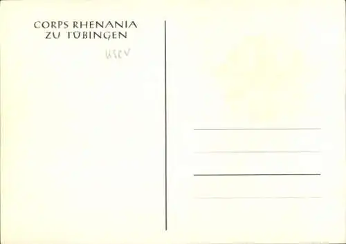 Studentika Ak Tübingen, Corps Rhenania, Wappen, KSCV