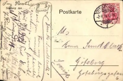 Ak Siegburg an der Sieg, Mühlengraben