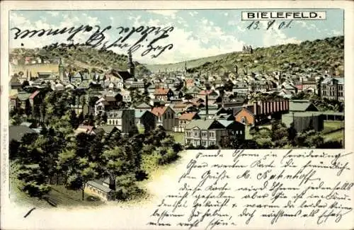 Litho Bielefeld in Nordrhein Westfalen, Gesamtansicht