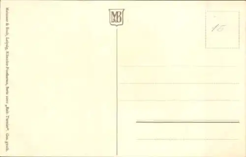 Künstler Ak Merte, O., Zwei Frauen zu Pferden