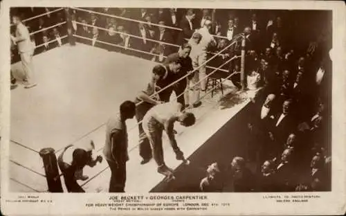 Ak Kampfsport, Boxkampf, Joe Beckett, Georges Carpentier