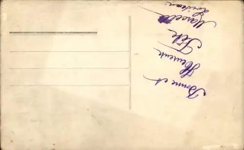 Ak Kleinkind im Wald, Pilze