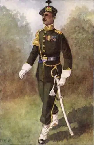 Künstler Ak Smits, F., Garderegiment Grenadiers, Ceremoniele tenue Adjudant-onderofficier