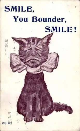 Künstler Ak Smile, You Bounder, Smile, Humor