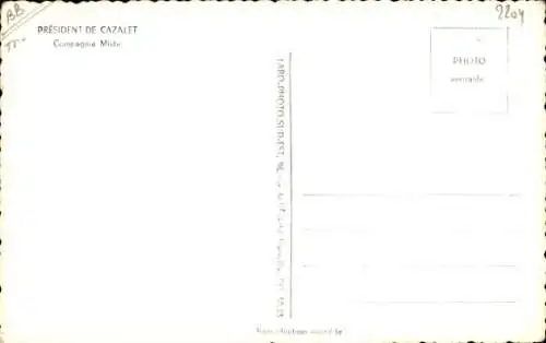 Ak Dampfschiff President de Cazalet, Compagnie Mixte
