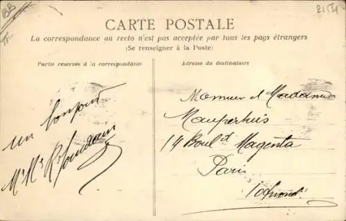 Ak Dampfer La Provence, CGT, French Line, Hafen