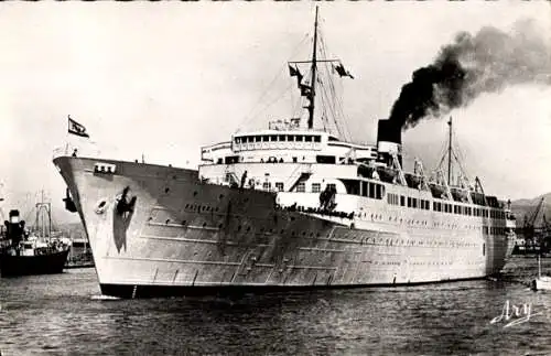 Ak Dampfschiff Kairouan, Compagnie de Navigation Mixte